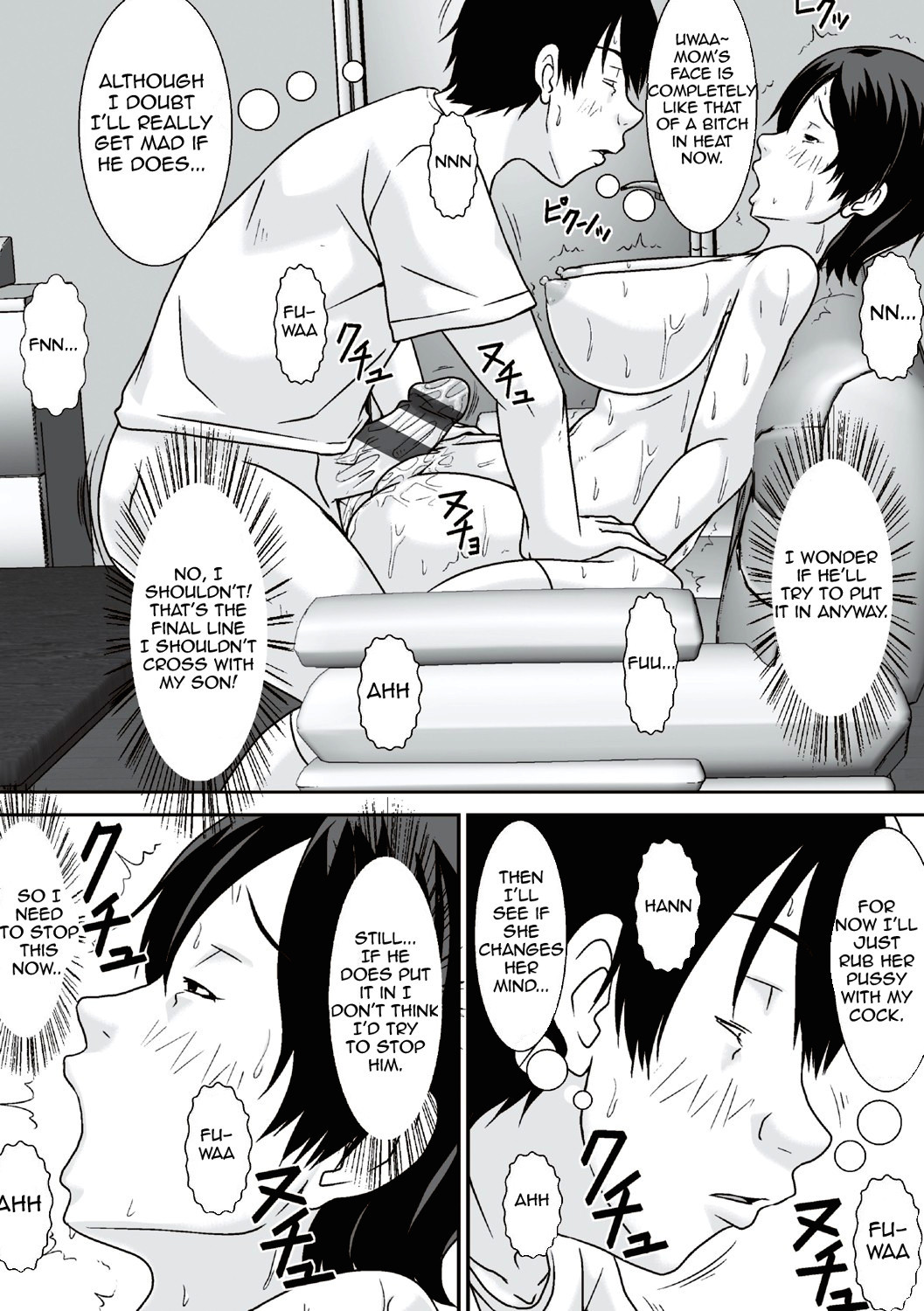 Hentai Manga Comic-Hey! What Are You Doing Making a Pass at Your Mother!-Read-77